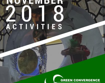 Calendar of Activities: November 2018