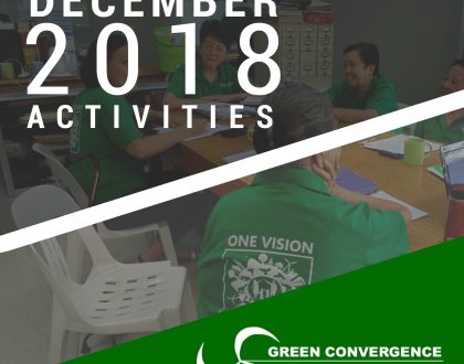 Calendar of Activities: December 2018