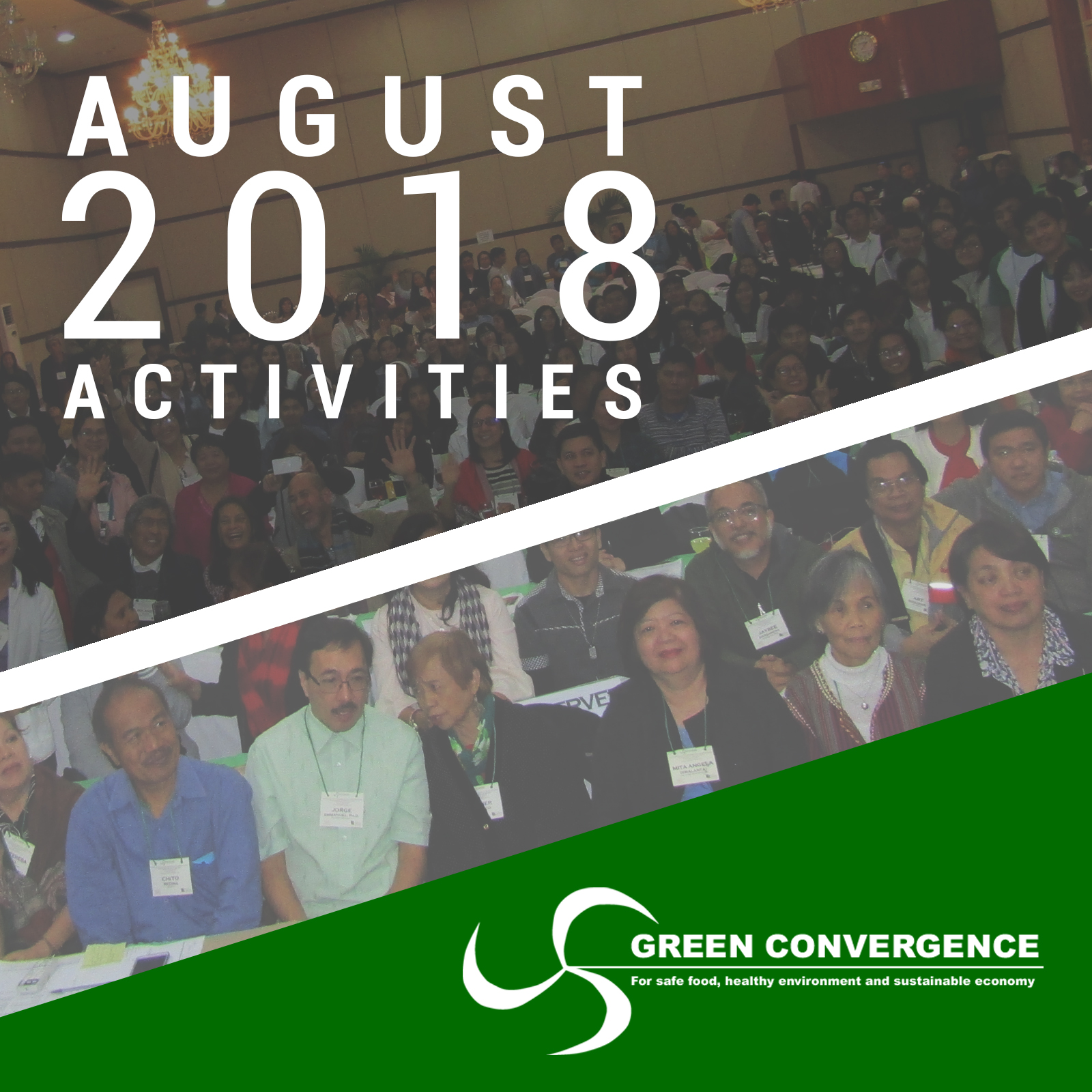Calendar of Activities: August 2018