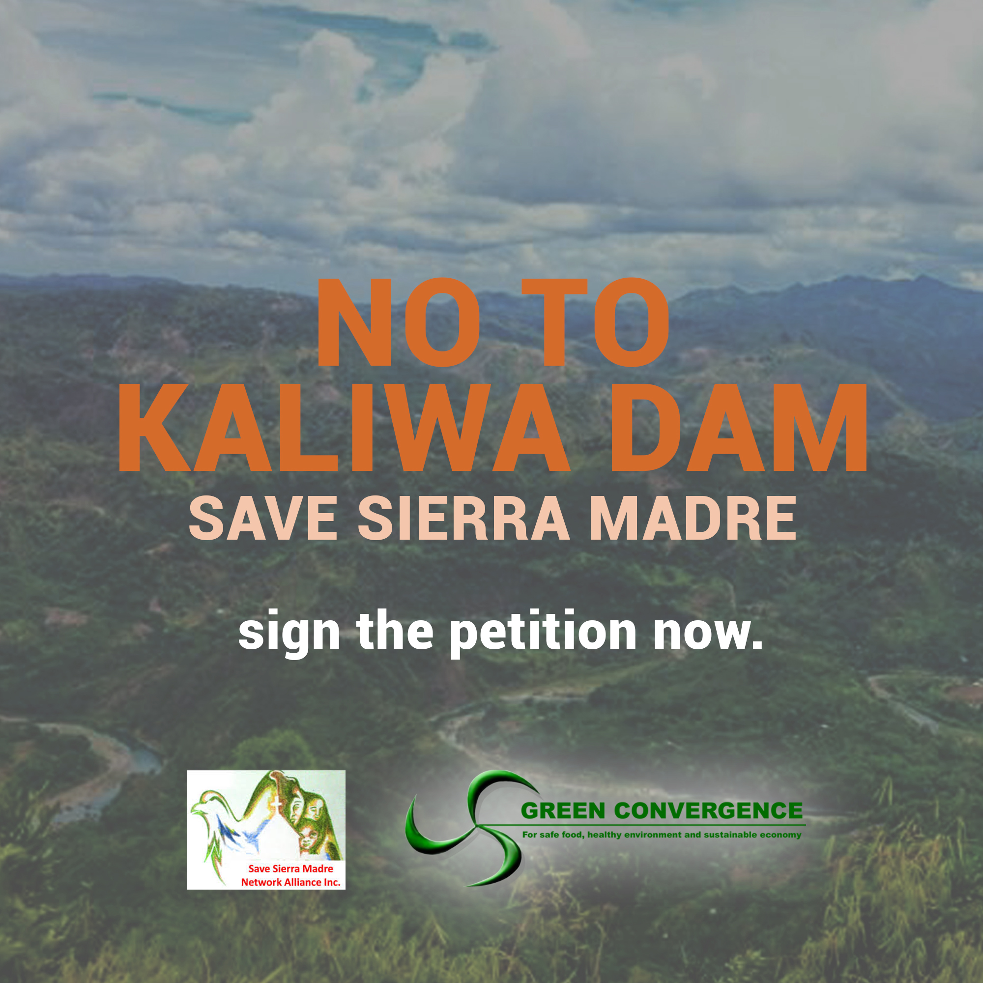 No to Kaliwa Dam! Sign the petition now!