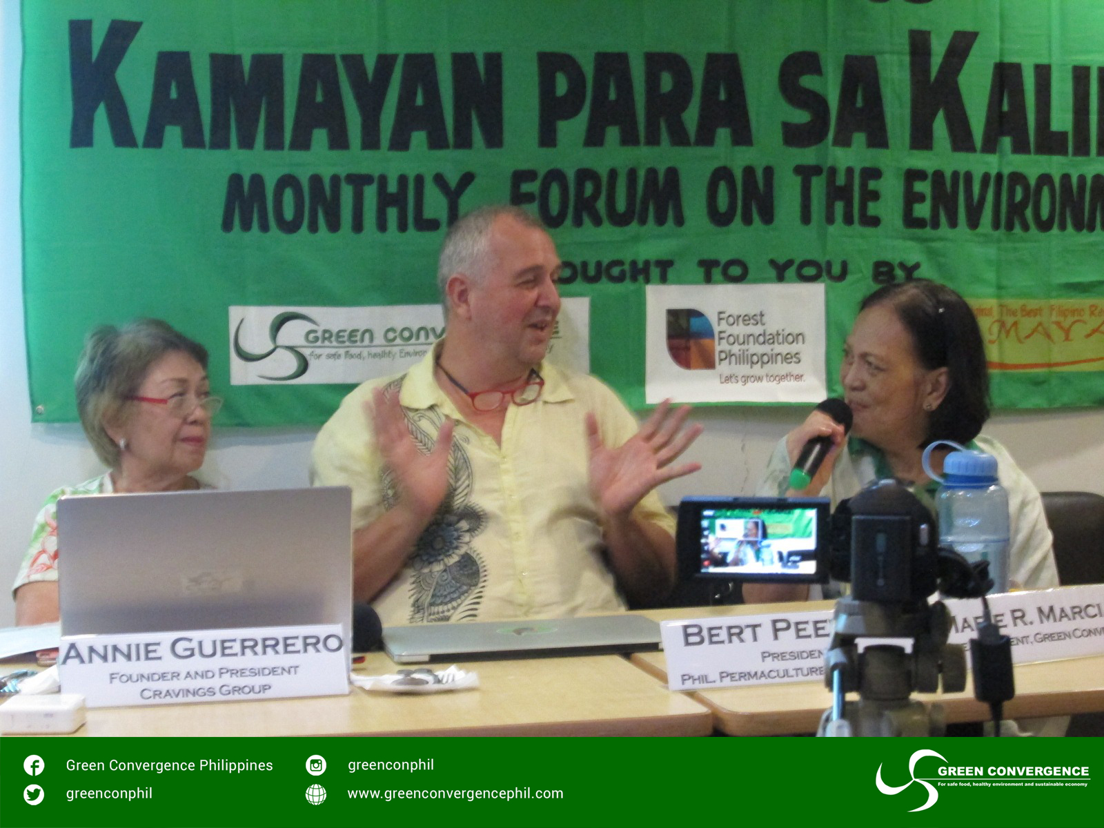 Environmental forum: ‘Go for ecological agriculture practices!’