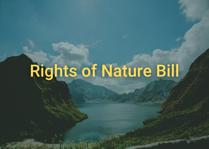 Groups urge for the passage of the Rights of Nature Bill