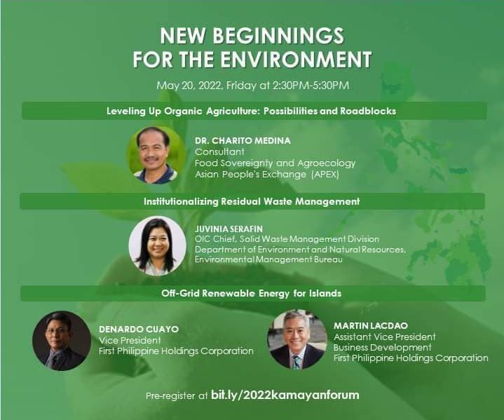 New Beginnings for the Environment