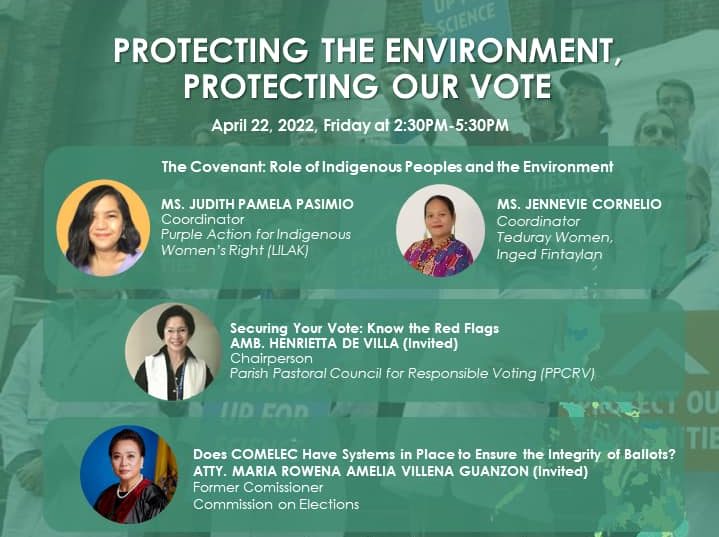 PROTECTING THE ENVIRONMENT, PROTECTING OUR VOTE