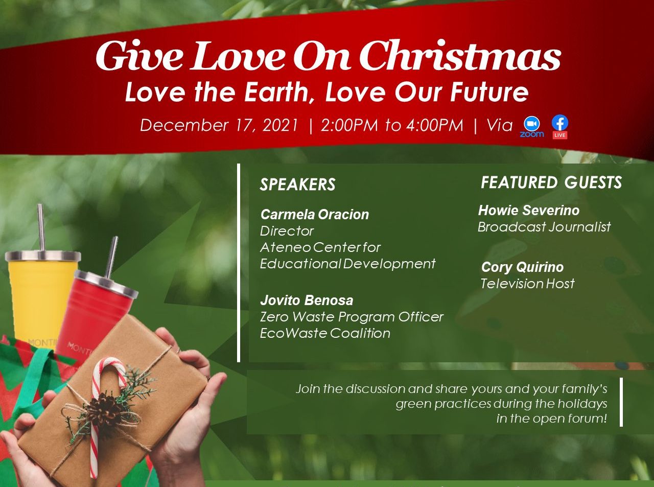 Give Love On Christmas: Love the Earth, Love the Future