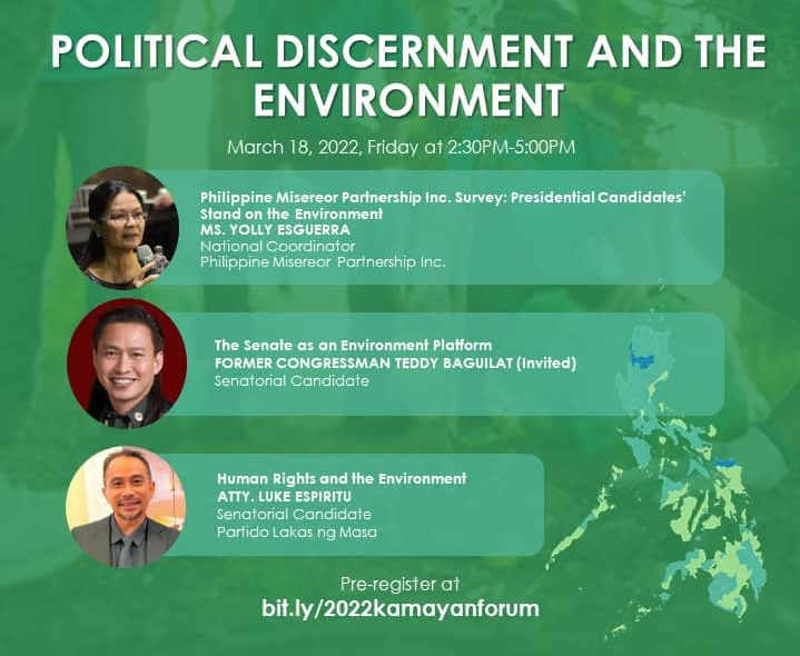 POLITICAL DISCERNMENT AND THE ENVIRONMENT
