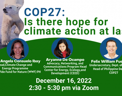 COP 27: Is there hope for climate action at last?