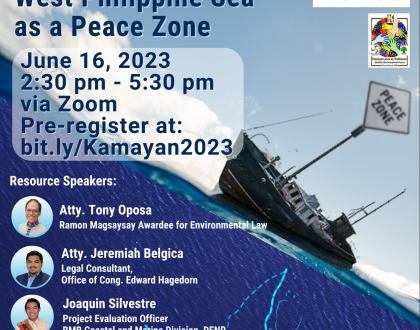 "Proposed: West Philippine Sea as a Peace Zone"
