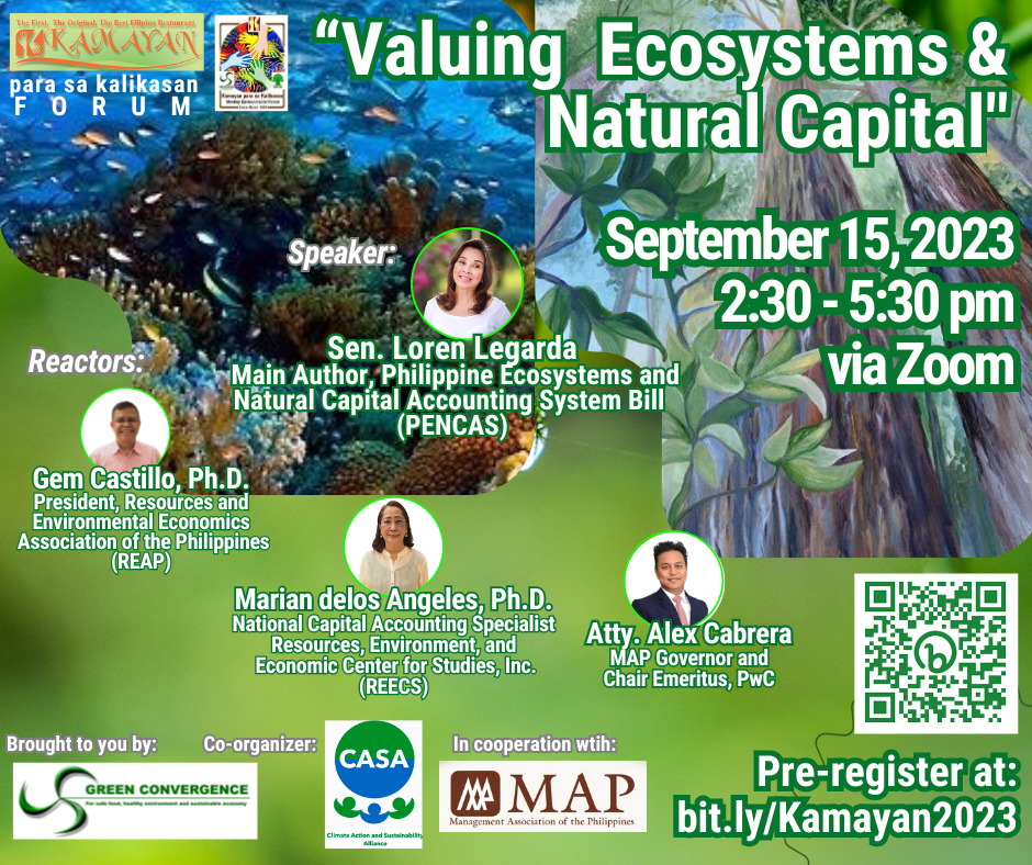 Valuing Ecosystems & Natural Capital