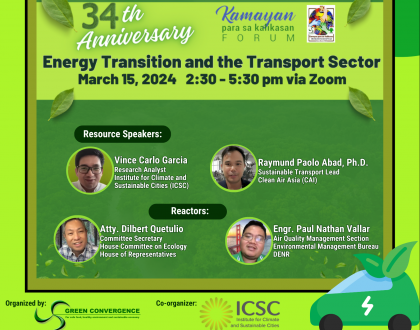 Energy Transition and the Transport Sector