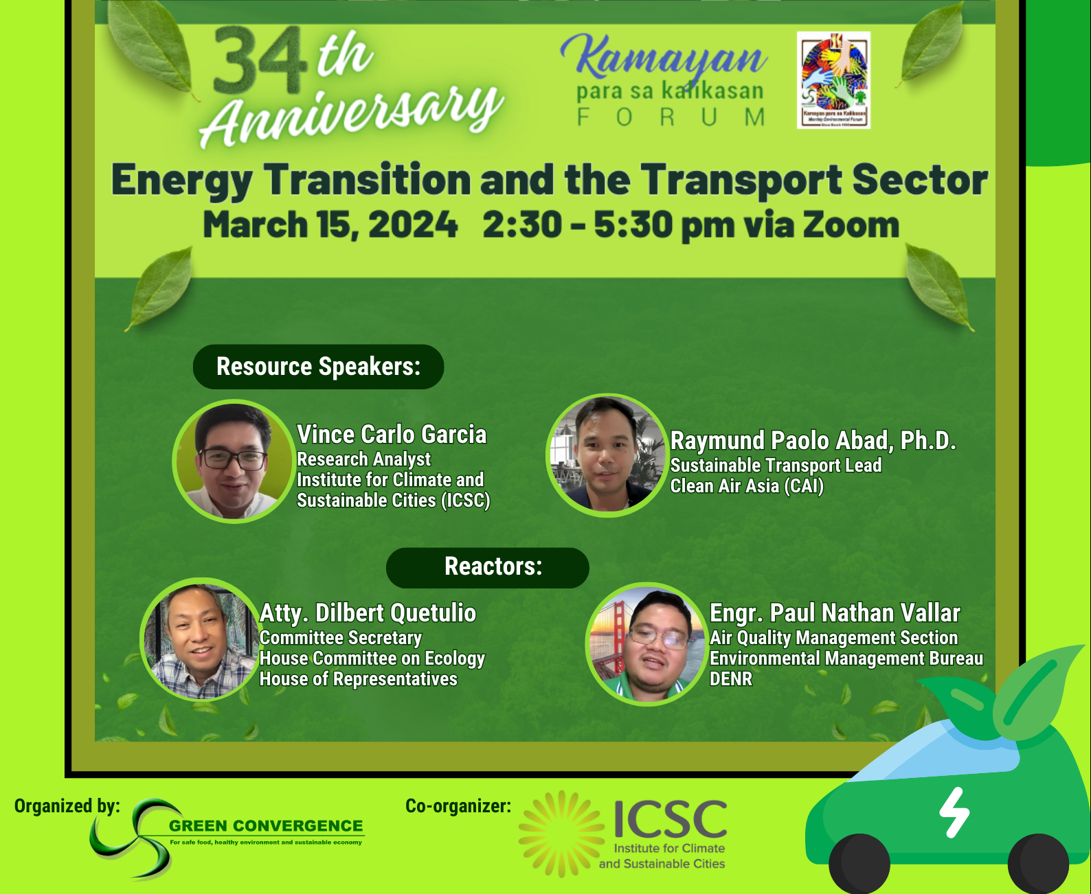 Energy Transition and the Transport Sector